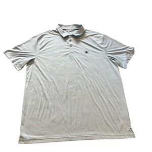 Black Clover Golf Polo Blue‎ Mens XXL Performance Summer Casual Live Lucky
